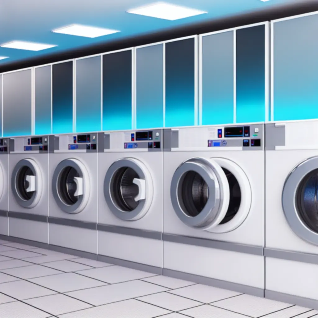 Modern, energiatakarékos mosógépsor a FreshSpinService mosodában